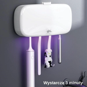 Hurtownia GSM - Sterylizator UV szczoteczek do zębów USAMS biały/white ZB183XDJ01 - USA725WHT - {ean13} - Hurt