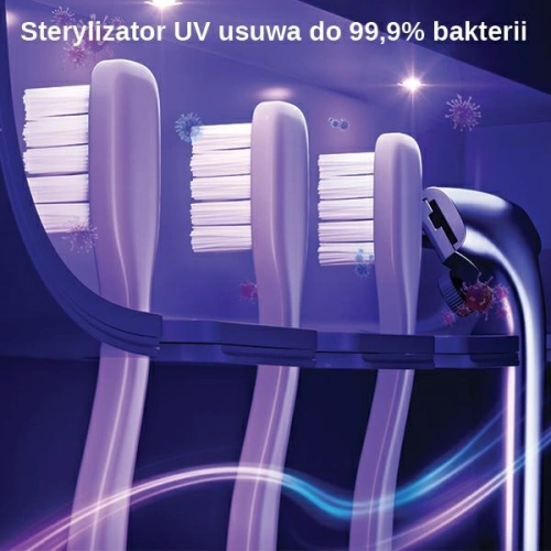 Sterylizator UV szczoteczek do zębów USAMS biały/white ZB183XDJ01