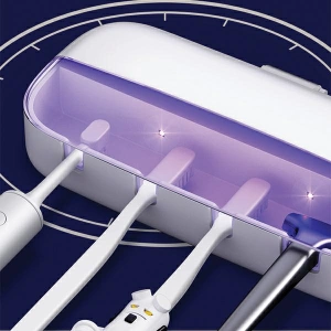 Hurtownia GSM - Sterylizator UV szczoteczek do zębów USAMS biały/white ZB183XDJ01 - USA725WHT - {ean13} - Hurt
