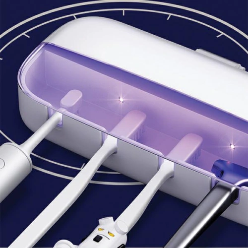 Sterylizator UV szczoteczek do zębów USAMS biały/white ZB183XDJ01