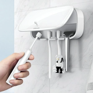 Hurtownia GSM - Sterylizator UV szczoteczek do zębów USAMS biały/white ZB183XDJ01 - USA725WHT - {ean13} - Hurt