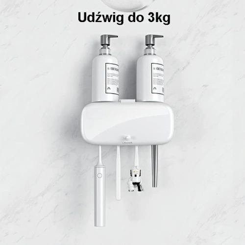Sterylizator UV szczoteczek do zębów USAMS biały/white ZB183XDJ01
