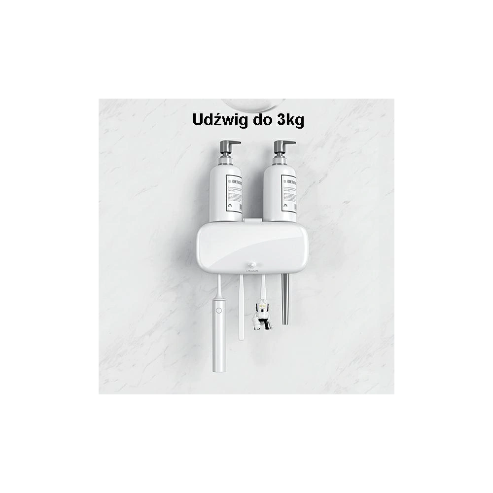Hurtownia GSM - UV sterilizátor na zubní kartáčky USAMS bílý/white ZB183XDJ01 - USA725WHT - {ean13} - Hurt