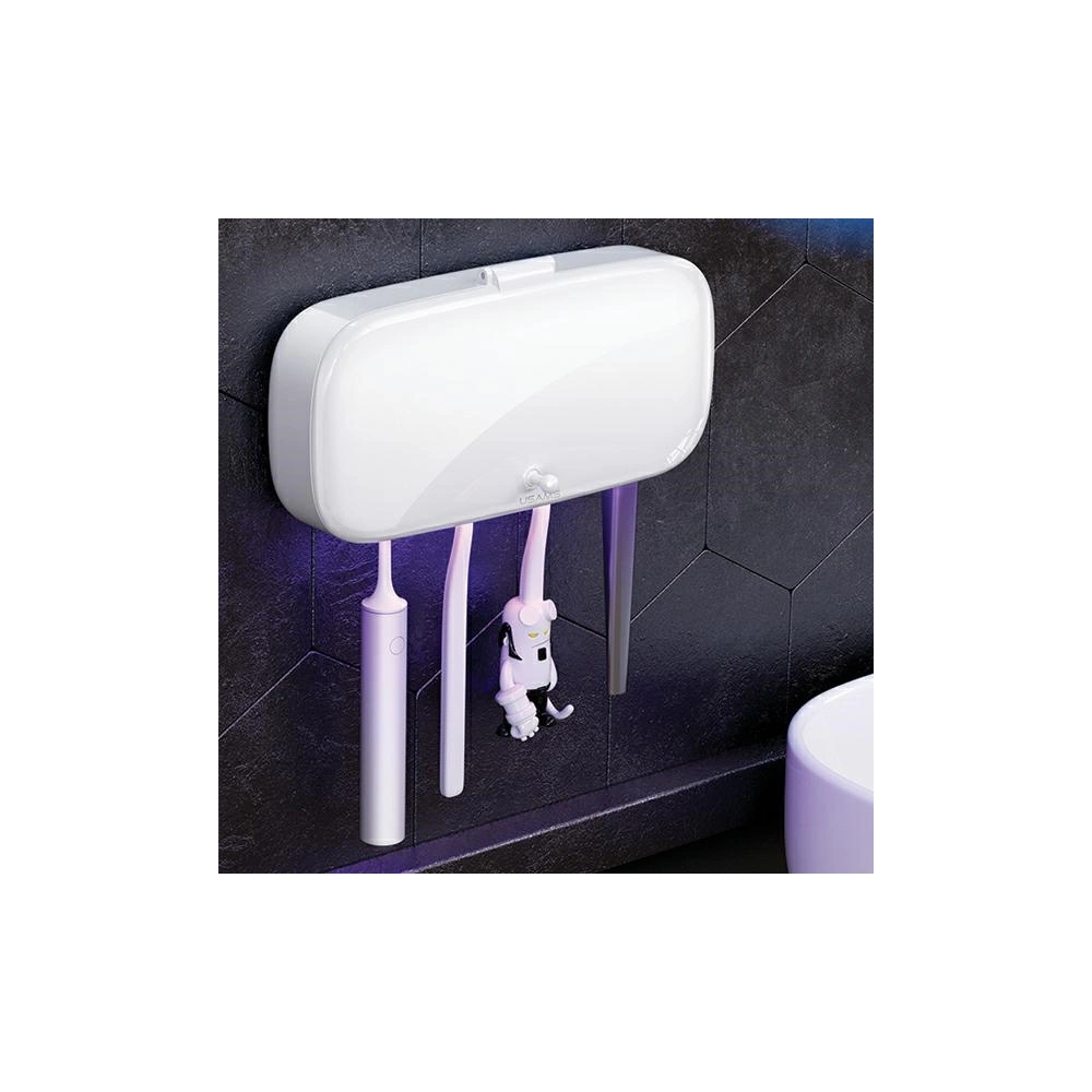Hurtownia GSM - UV sterilizátor na zubní kartáčky USAMS bílý/white ZB183XDJ01 - USA725WHT - {ean13} - Hurt