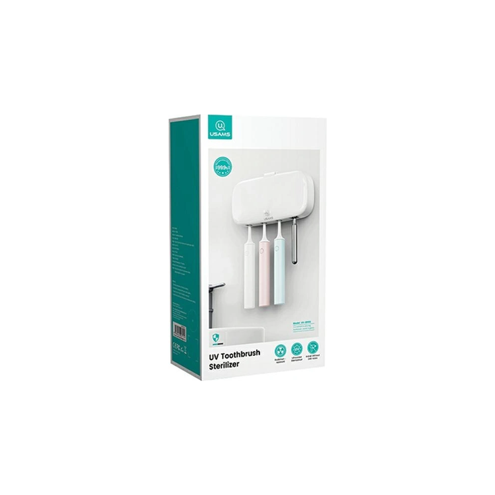 Hurtownia GSM - UV sterilizátor na zubní kartáčky USAMS bílý/white ZB183XDJ01 - USA725WHT - {ean13} - Hurt