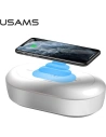 Hurtownia GSM - Sterylizator UV z ładowarką indukcyjną USAMS 10W biały/white ZB138XDJ01 - USA726WHT - {ean13} - Hurt