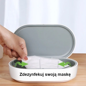 Hurtownia GSM - Sterylizator UV z ładowarką indukcyjną USAMS 10W biały/white ZB138XDJ01 - USA726WHT - {ean13} - Hurt