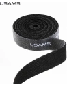 Hurtownia GSM - Organizer do kabli USAMS Velcro 2m czarny/black ZB60ZD03 - USA728BLK - {ean13} - Hurt