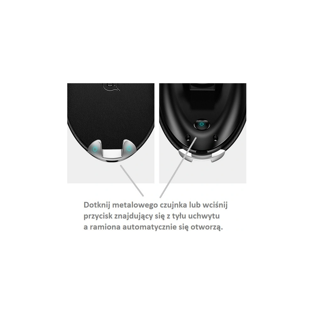 Hurtownia GSM - Upevnění do auta USAMS Auto-Induction s infračerveným senzorem pro ventilační mřížku černá/black ZJ41ZJ01 - USA730BLK - {ean13} - Hurt