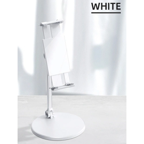 Uchwyt biurkowy USAMS na telefon/tablet biały/white ZJ057ZJ02 Metal