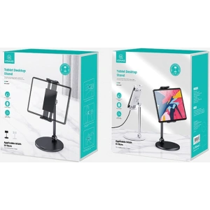 Hurtownia GSM - Uchwyt biurkowy USAMS na telefon/tablet biały/white ZJ057ZJ02 Metal - USA731WHT - {ean13} - Hurt
