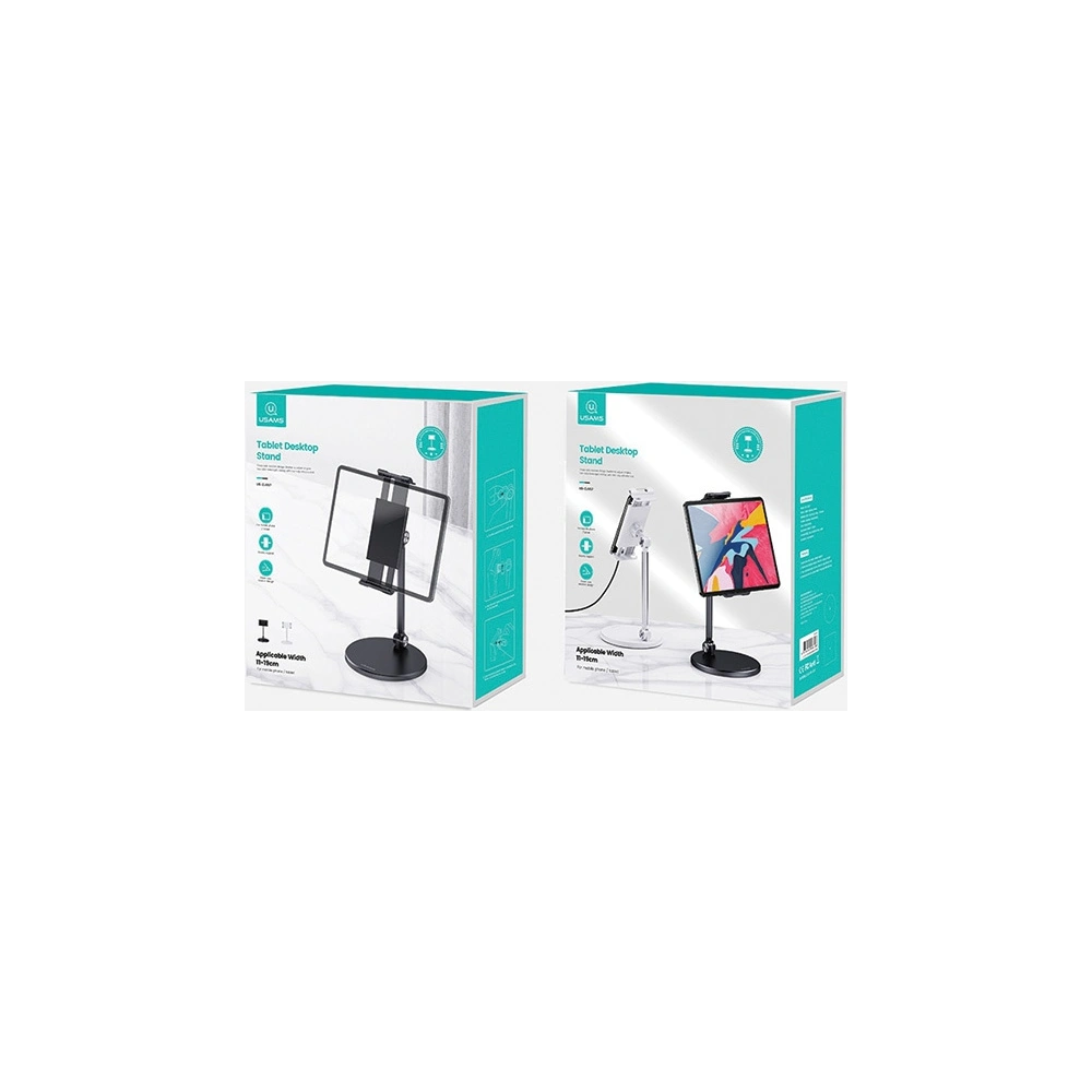 Hurtownia GSM - Stolní držák USAMS na telefon/tablet bílý/white ZJ057ZJ02 Metal - USA731WHT - {ean13} - Hurt