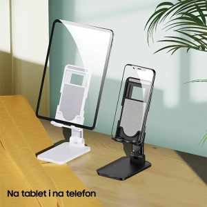 Hurtownia GSM - Uchwyt biurkowy USAMS na telefon/tablet biały/white ZJ059ZJ02 - USA732WHT - {ean13} - Hurt