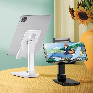 Hurtownia GSM - Uchwyt biurkowy USAMS na telefon/tablet biały/white ZJ059ZJ02 - USA732WHT - {ean13} - Hurt
