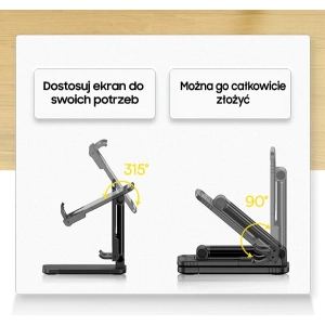 Hurtownia GSM - Uchwyt biurkowy USAMS na telefon/tablet biały/white ZJ059ZJ02 - USA732WHT - {ean13} - Hurt
