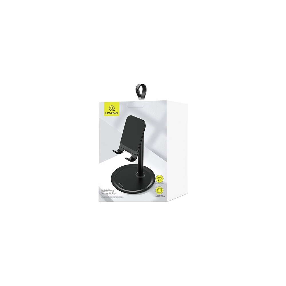 Hurtownia GSM - Stolní držák USAMS na telefon/tablet černý/black ZJ048ZJ01 - USA733BLK - {ean13} - Hurt