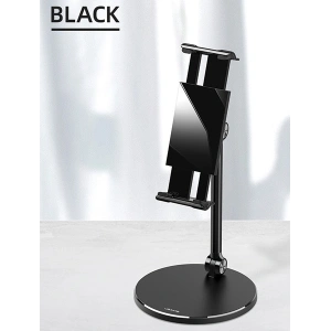 Hurtownia GSM - Uchwyt biurkowy USAMS na telefon/tablet czarny/black ZJ057ZJ01 - USA734BLK - {ean13} - Hurt