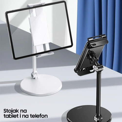 Uchwyt biurkowy USAMS na telefon/tablet czarny/black ZJ057ZJ01