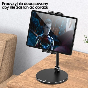 Hurtownia GSM - Uchwyt biurkowy USAMS na telefon/tablet czarny/black ZJ057ZJ01 - USA734BLK - {ean13} - Hurt