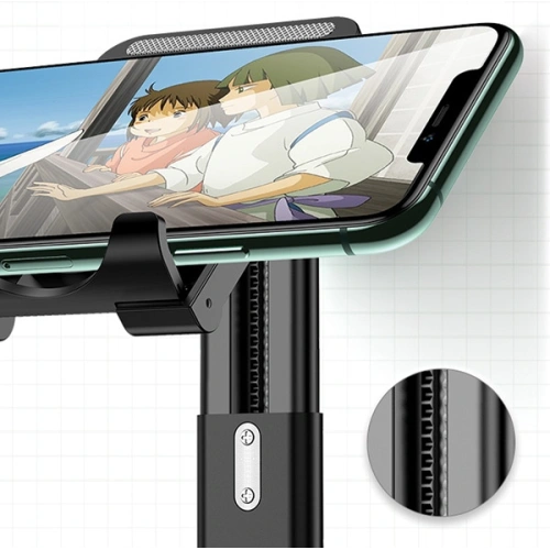 Uchwyt biurkowy USAMS na telefon/tablet czarny/black ZJ059ZJ01