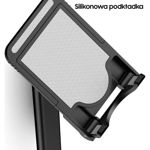 Uchwyt biurkowy USAMS na telefon/tablet czarny/black ZJ059ZJ01