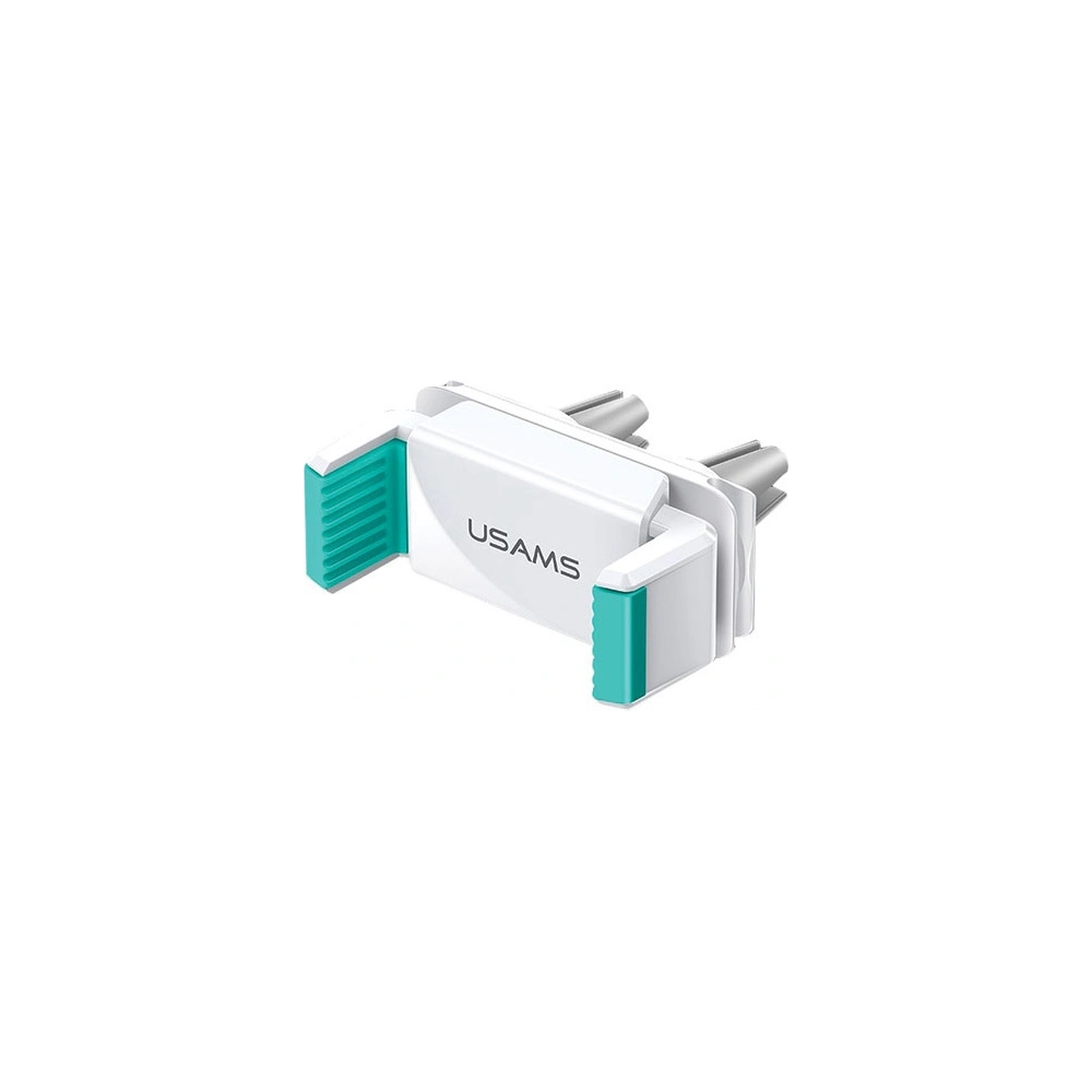 Hurtownia GSM - Držák do auta USAMS Air Vent Dual Clip bílá-zelená/white-green ZJ45ZJ02 - USA738WHTGRN - {ean13} - Hurt