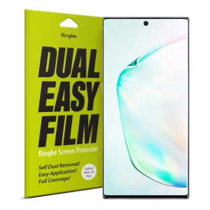 Folia Ringke Dual Easy Full Cover Samsung Galaxy Note 10 Plus Case Friendly