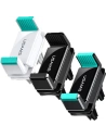 Hurtownia GSM - Uchwyt samochodowy USAMS Air Vent Dual Clip biało-zielony/white-green ZJ45ZJ02 - USA738WHTGRN - {ean13} - Hurt