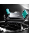 Hurtownia GSM - Uchwyt samochodowy USAMS Air Vent Dual Clip biało-zielony/white-green ZJ45ZJ02 - USA738WHTGRN - {ean13} - Hurt
