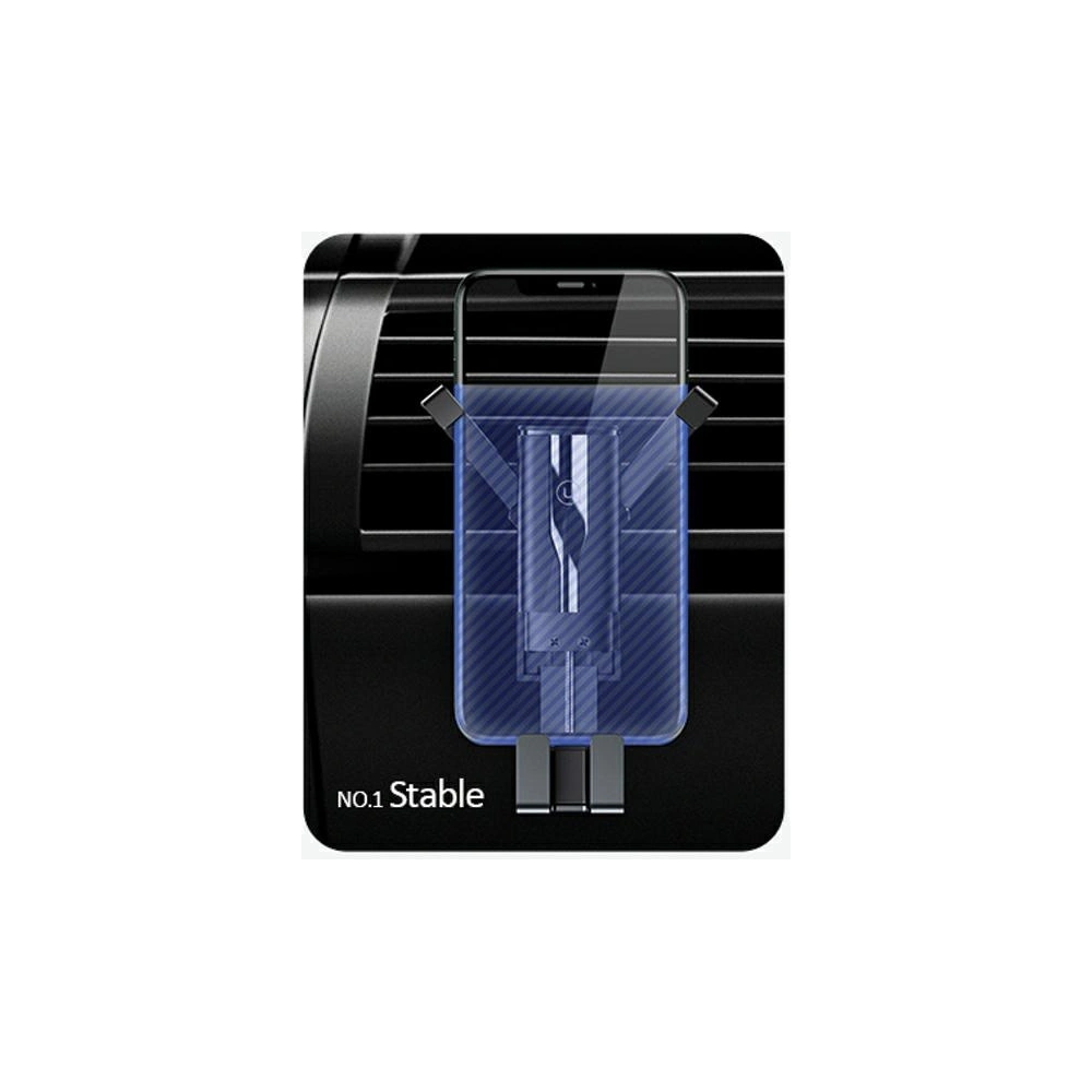Hurtownia GSM - Držák do auta USAMS Air Vent Gravity černý/black ZJ058ZJ01 - USA741BLK - {ean13} - Hurt