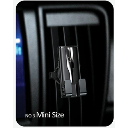 Uchwyt samochodowy USAMS Air Vent Gravity czarny/black ZJ058ZJ01