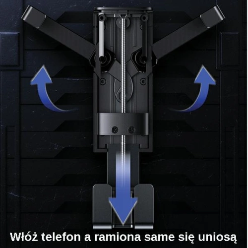 Uchwyt samochodowy USAMS Air Vent Gravity czarny/black ZJ058ZJ01