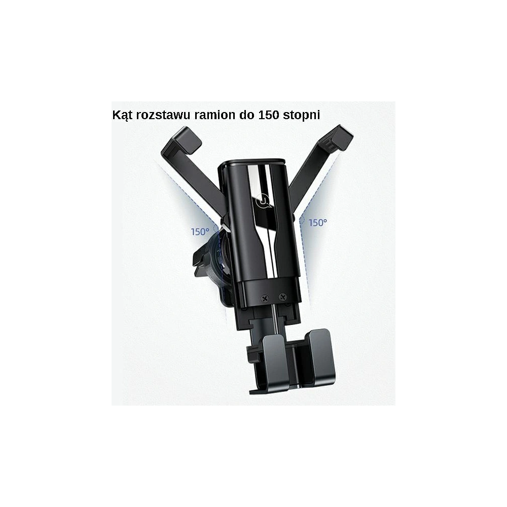 Hurtownia GSM - Držák do auta USAMS Air Vent Gravity černý/black ZJ058ZJ01 - USA741BLK - {ean13} - Hurt