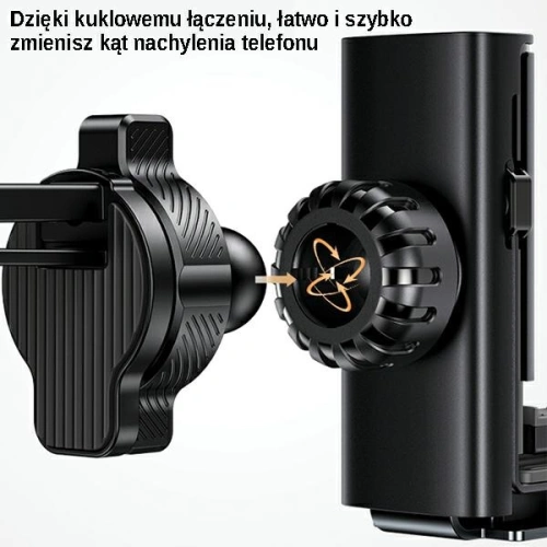 Uchwyt samochodowy USAMS Air Vent Gravity czarny/black ZJ058ZJ01