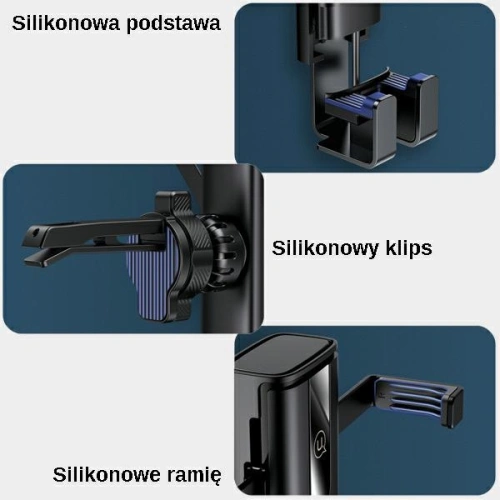 Uchwyt samochodowy USAMS Air Vent Gravity czarny/black ZJ058ZJ01