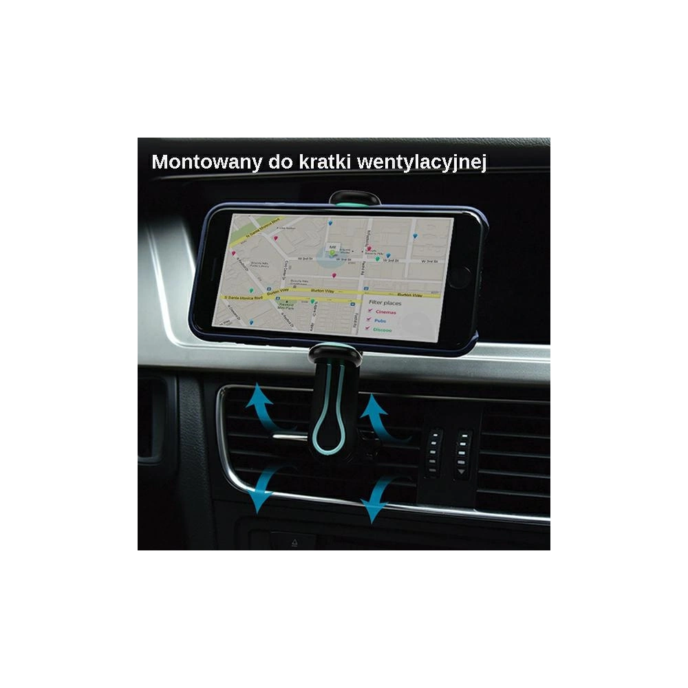 Wholesale USAMS Air Vent Car Mount Tuyere FX Series white VSFX02 (US-ZJ012) - USA745WHT - {ean13} - Hurt