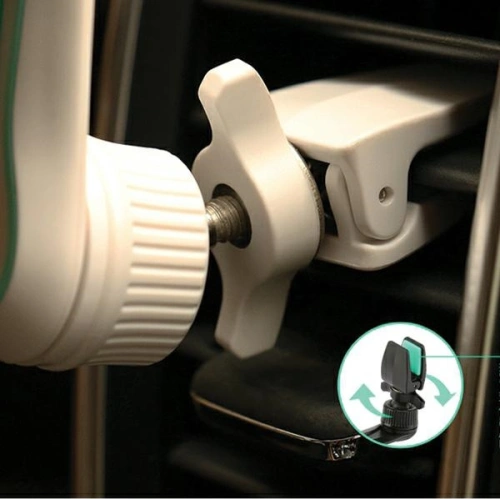 Uchwyt samochodowy USAMS Air Vent Tuyere FX Series biały/white VSFX02