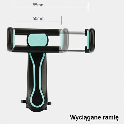 Uchwyt samochodowy USAMS Air Vent Tuyere FX Series biały/white VSFX02