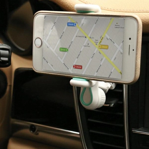 Uchwyt samochodowy USAMS Air Vent Tuyere FX Series biały/white VSFX02