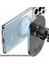 Hurtownia GSM - Upevnění do auta s indukčním nabíjením USAMS Magnetic Car Wireless Charging 15W Air Vent šedé/grey CD170DZ01 - USA750GRY - {ean13} - Hurt