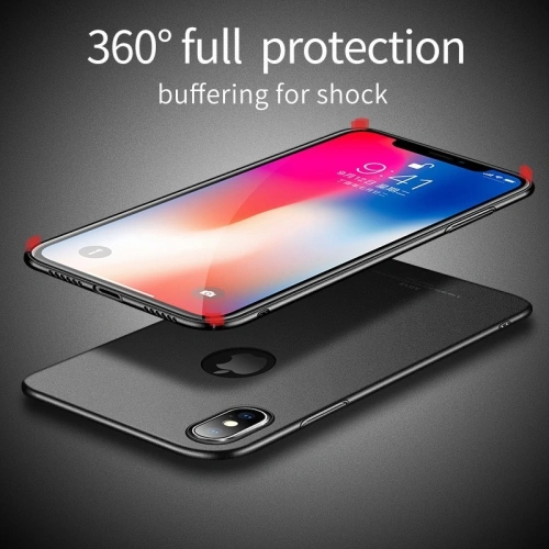 Etui MSVII Logo Cut-Out iPhone XS/X 5.8 Black