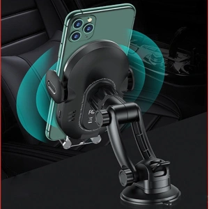 Hurtownia GSM - Automobilní držák s indukčním nabíjením USAMS US-CD131 15W Automatická palubní deska černá/black CD131ZJ01 - USA755BLK - {ean13} - Hurt