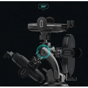 Hurtownia GSM - Uchwyt samochodowy z ładowaniem indukcyjnym USAMSUS-CD131 15W Automatic Dashboard czarny/black CD131ZJ01 - USA755BLK - {ean13} - Hurt