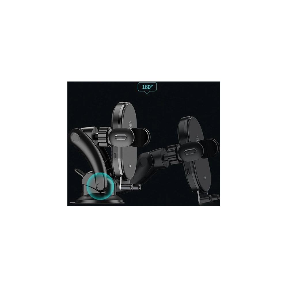 Hurtownia GSM - Automobilní držák s indukčním nabíjením USAMS US-CD131 15W Automatická palubní deska černá/black CD131ZJ01 - USA755BLK - {ean13} - Hurt