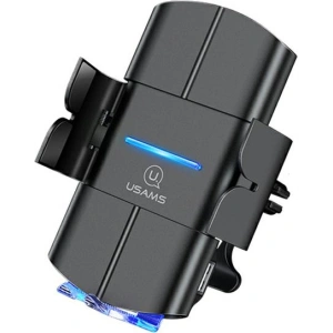 Hurtownia GSM - Uchwyt samochodowy z ładowaniem indukcyjnym USAMS US-CD133 10W Automatic Air Vent czarny/black Starod CD133ZJ01 - USA757BLK - {ean13} - Hurt