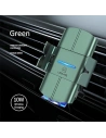 Hurtownia GSM - Uchwyt samochodowy z ładowaniem indukcyjnym USAMS US-CD133 10W Automatic Air Vent zielony/green Starod CD133ZJ02 - USA758GRN - {ean13} - Hurt