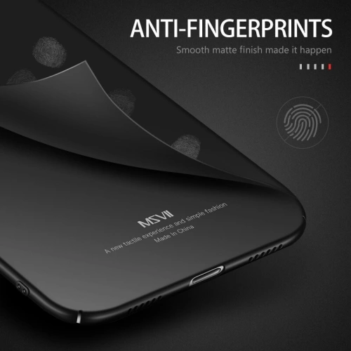 Etui MSVII Logo Cut-Out iPhone XS/X 5.8 Black