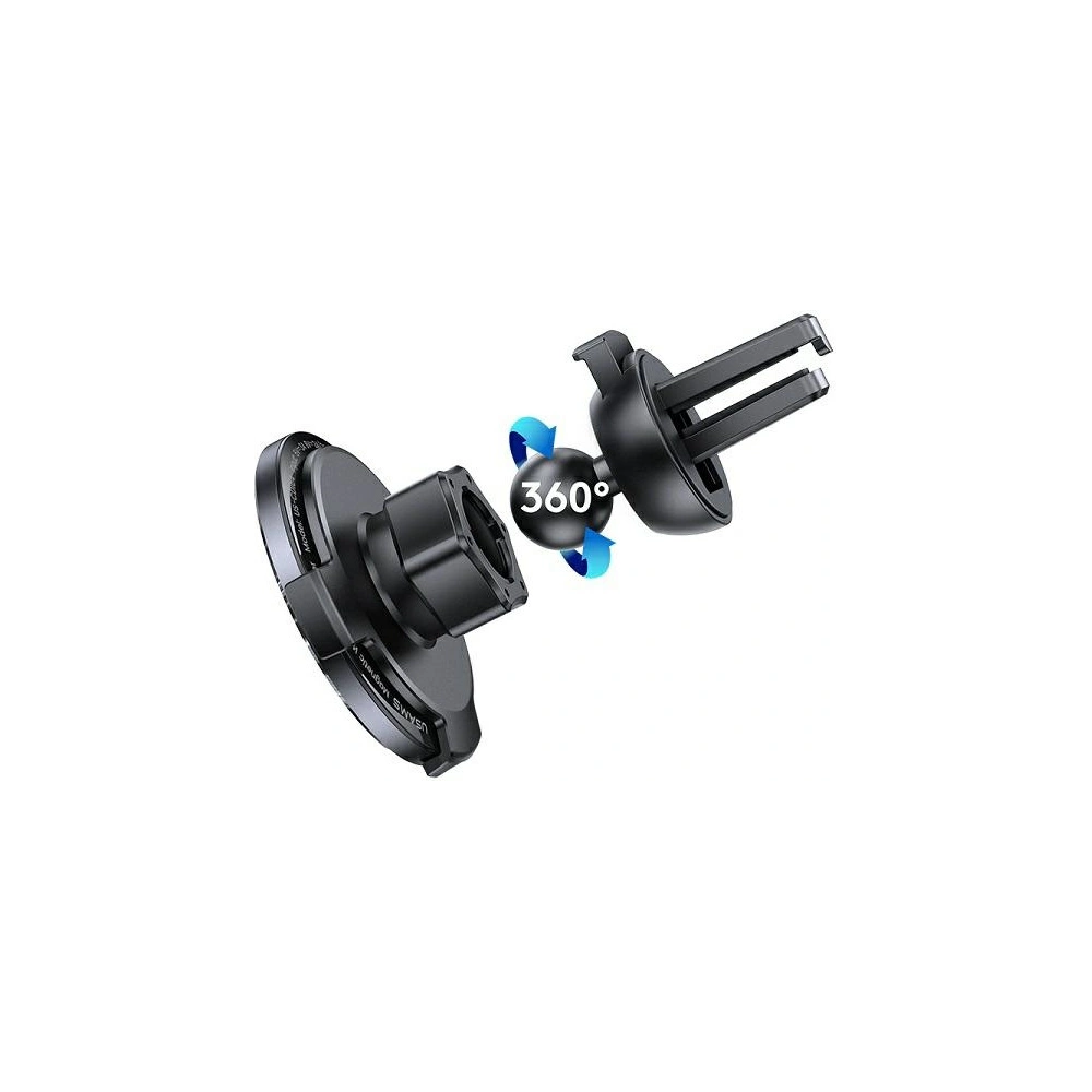 Hurtownia GSM - Upevnění do auta s indukčním nabíjením USAMS US-CD164 15W 2w1 Magnetic Air Vent černý/black CD164DZ01 - USA761BLK - {ean13} - Hurt