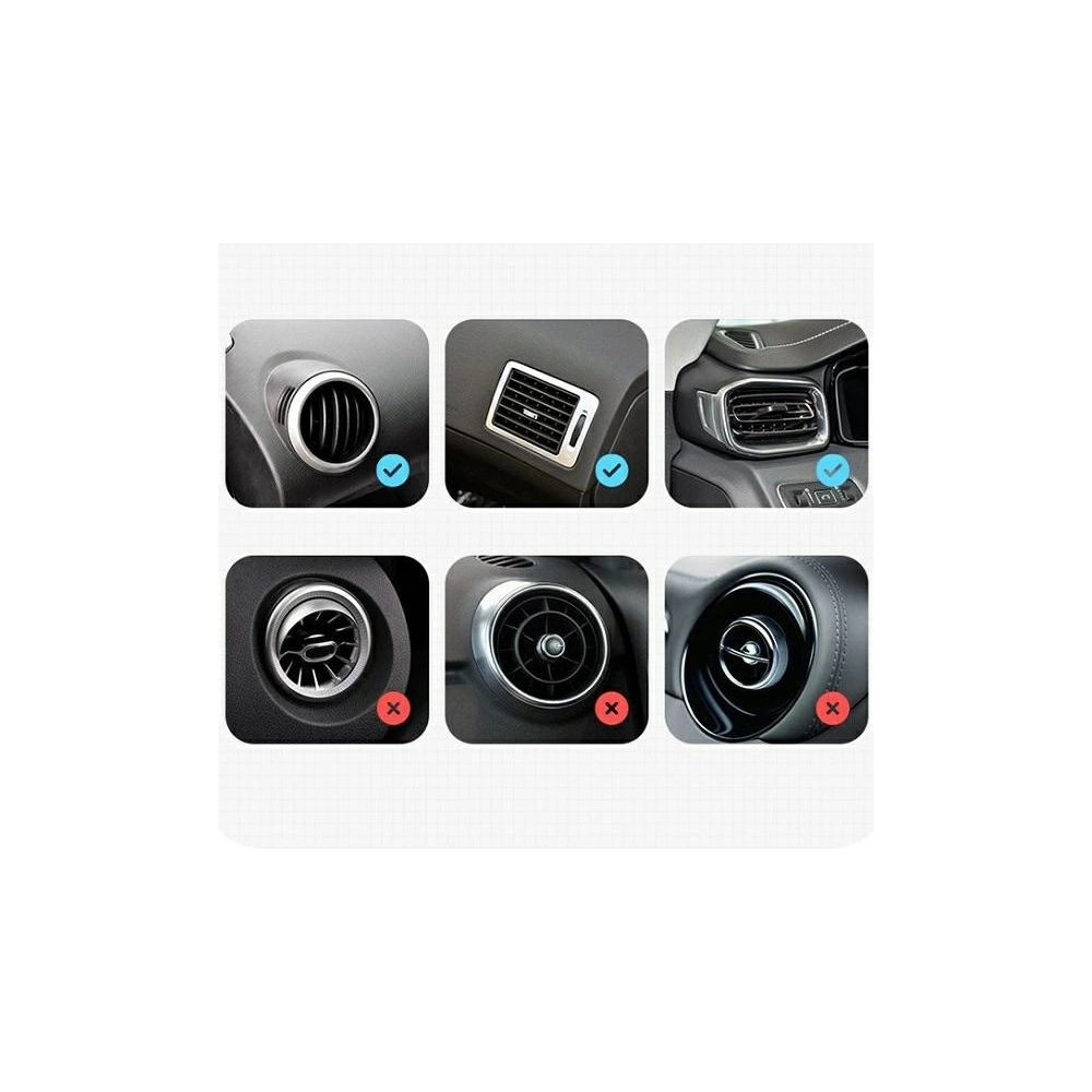 Hurtownia GSM - Uchwyt samochodowy z ładowaniem indukcyjnym USAMS US-CD164 15W 2w1 Magnetic Air Vent czarny/black CD164DZ01 - USA761BLK - {ean13} - Hurt