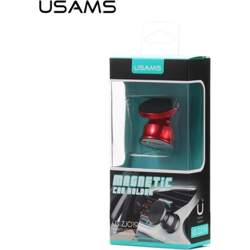 Uchwyt samochodowy magnetyczny USAMS na kokpit US-ZJ019 czerwony/red ZJ19ZJ03